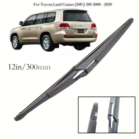12" Rear Wiper Blade Windshield Windscreen Tailgate Window Brushes For Toyota Land Cruiser J200 J 20