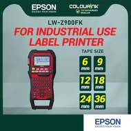 Epson Labelwork LW-Z900FK Heat Shrink Industrial Label Printer for Cable Management Sticker E550WVP 