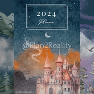 2024 Digital Planner (Little Night Music) - Include 2024 Calendar, Monthly Planner, 14 Academic Week