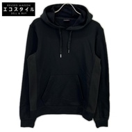 Paul & Shark 黑色棉滌混紡針織套頭連帽衫，S 碼 [二手]