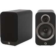 Q Acoustics 3020i black bookshelf speaker pair