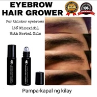 Eyebrow Hair Grower 10ml | Pampa-kapal ng kilay Minoxidil 15% with Hair Grower Oils