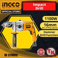 INGCO Drill Impact Drill 16mm 1100W ID 211002 • Tm ss