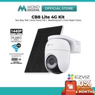 EZVIZ CB8 Lite Kit / CB8 Lite 4G Kit Solar Powered Battery Camera 360° Outdoor PTZ IP Camera CCTV