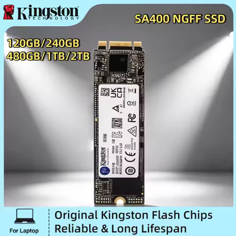 Kingston A400 M.2 SATA SSD 120GB 240GB 480GB 1TB 2TB 2280 NGFF Internal Solid State Drive All Purpos