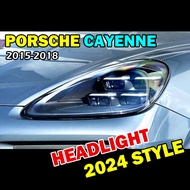 Porsche Cayenne 958 [2015-2018] upgrade 2022 style LED headlight head lamp