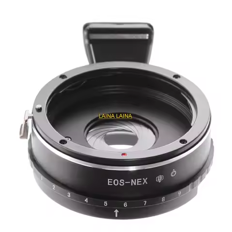 Aperture Built-in Adapter Ring For Canon EOS-EF Lens to SONY E Mount NEX-7 6 NEX-3 NEX-3C A6500 A510