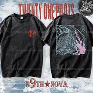 24h Shipping N9THNOVA Street Fashion Style Oversize 21pilots Rock Band T-Shirt, Unisex 9