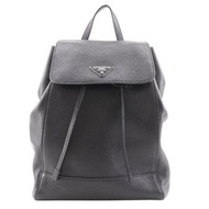 【日本直送】PRADA 後背包 1BZ007 小牛皮 黑色 中性【二手】