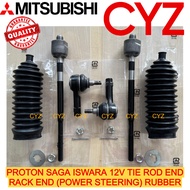 (1 SET) PROTON SAGA PERSONA WIRA SATRIA WAJA GEN 2 Tie Rod End / Rack End / Steering Boot (MITSUBISH