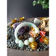 X269 Ready Stock Half Bangle (wrist 13cm 14cm) 翡翠半镯 HB