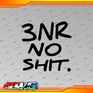 Sticker Cutting engine 3NR no shit car sticker