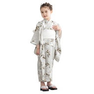 ☆Direct from Japan☆[SOUBIEN] Soubien Kids Yukata 3-Piece Set (Yukata/Heko Obi/Geta)