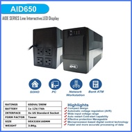 ☾ ♧ ⊙ AWP Aide 390W-650VA UPS/AVR (4 Sockets)