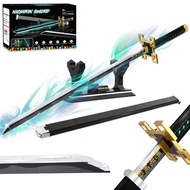 Demon Slayer Sword Compatible with Lego39 inch Tokitou Sword Building Blocks with sheath and stand B