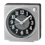 [𝐏𝐎𝐖𝐄𝐑𝐌𝐀𝐓𝐈𝐂] Seiko Clock QHE197S QHE197 Silver Analog Quartz Quiet Sweep Silent Snooze Alarm Clock