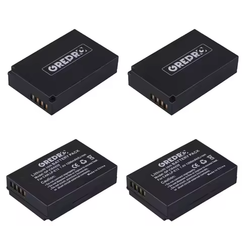 1200mAh LP-E12 Battery for Canon EOS M50 Mark II, M200, M50, M100, M, M2, M10, 100D, SX70HS, Kiss X7