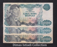 Uang Kuno 5000 Rupiah 1968 Seri Sudirman