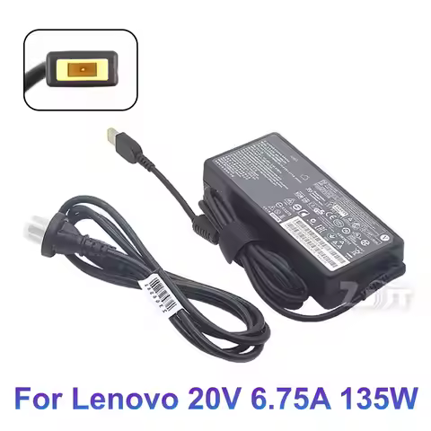 20V 6.75A 135W AC Laptop Charger Power Adapter For Lenovo Legion Y520-15IKBA Y520-15IKBM Y520-15IKBN