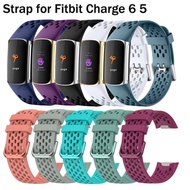 Soft Watch Strap For Fitbit Charge 6 Strap Rubber Fitbit Charge 5 Strap Soft Watchband For Fitbit Ch
