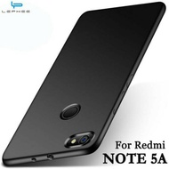 HITAM Xiaomi Redmi 5 Plus Sodtcase Black Silicone Rubber Black Softcase