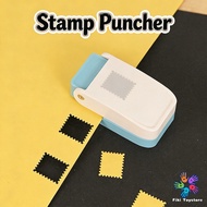 New Stamp shape Craft Punch Embossing Machine DIY Stamp Craft puncher Round Hole Toothed Puncher