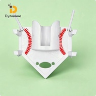 Dynwave Sports Organizer Dugout Gear Shelf Molded Panel Storage Rack for Baseball Softball Bench Org