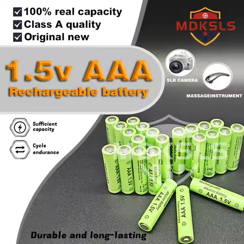 2025 New 1.5V AAA Battery 3600mAh Rechargeable Battery NI-MH for Clocks Mice Computers Toys So on To