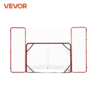 VEVOR Hockey Goal with Backstop Targets Street Steel Hockey Net 72" Pro Portable Indoor Outdoor Hock