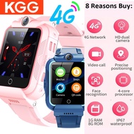 【GSM】Kids 4G GPS Smartwatch Support APP Install Smart Watch 1GB+8G Children Double Camera SOS Video Call Phone Watch Student Clock