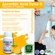 DYNAPHARM DYNA C ASCORBIC ACID  VITAMINS C 250mg ORANGE FLAVOR CHEWABLE TABLETS  PAMPATIBAY NG IMMUN