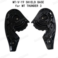 MT helmet shield base for THUNDER 3 JET helmet MT-V-19 shield base MT replacement parts