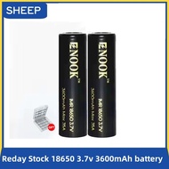 Enook lithium ion18650 3600mAh 35A 3.7v Rechargeable battery battery