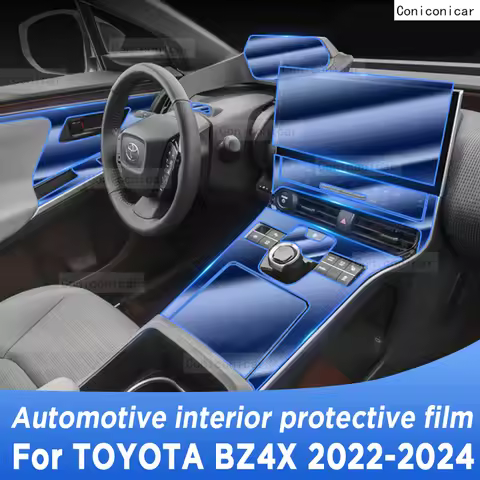 For TOYOTA BZ4X 2022 2023 2024 Automotive Interior Screen Protective Film TPU Anti-Scratch Panel Das