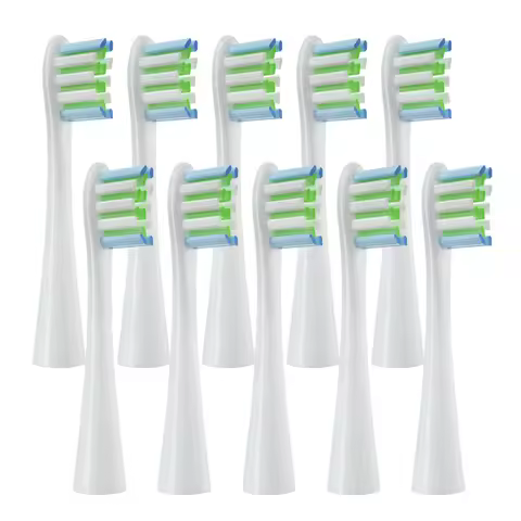 10PCS Brush Head Replacement for Oclean Electric Toothbrush Soft Bristle X/ X PRO/ Z1 Brushes Replac
