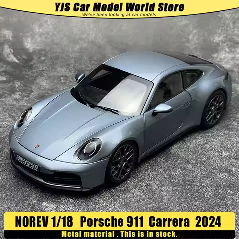 NOREV 1/18 Porsche 911 Carrera 2024 964 Metal material car model sports car holiday gift collection