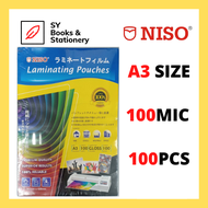 NISO A3 Laminating Film / Laminate Film / Plastik Laminate A3 100 Micron 100 Sheets