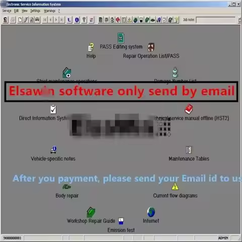 Newest elsawin 6.0 with etka 8.3 software Newest Repair Software Group Vehicles Electronic Parts Cat