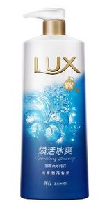 lux 力士 清爽沐浴乳1L - 煥活冰爽 (平行進口)(新舊包裝隨機發送)
