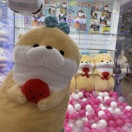 🦦日版現貨 Amufun 60cm 超大水獺寶寶抱海鮮八爪魚 毛公仔 軟bubu 大公仔