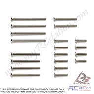 Tamiya #15510 - 2mm Countersunk Screws (10, 12, 20, 25, 30mm)  [15510]