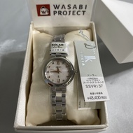 [Authentic★Direct from Japan] SEIKO SSVR137 Unused LUKIA Solar Sapphire glass pink SS Analog Women Wrist watch