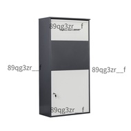 HOT FRONT DROP BACK RECEIVE Private Household Anti-Theft Parcel Drop Box Outdoor Collection Locker W