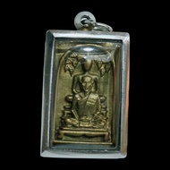 Lp Chern Phra Somdej Thai Buddha Amulet Pendant Collectible Lucky Holy Talisman BE 2536 with waterpr