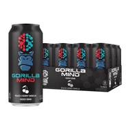 Gorilla Mind Energy Drink - Sugar Free Energy Drink - Gluten & GMO Free - 200mgs Caffeine with Nootr