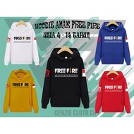 FREE FIRE JACKET | FREE FIRE HOODIE | SWEATER FREE FIRE CHILDREN'SFF FOR AGES 2-14 YEARS
