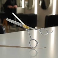 AShop Stainless Steel Oil Quenching Hair Scissors 4Cr13 6 Inch