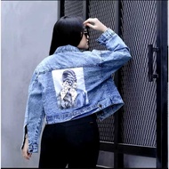 Jacket Ribbon Back Image Women's rawis Jacket with 3G Ribbon Image