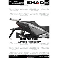 SHAD REAR TOP RACK *H0FR15ST FOR HONDA ADV350 OFFER PROMOSI CLEAR STOCK