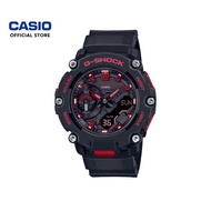 Casio G-Shock Ignite Red Series GA-2200BNR-1A Black Resin Band Men Sports Watch